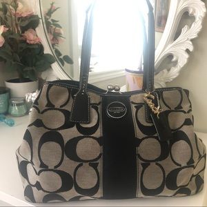 Classic Coach Bag - original style in black